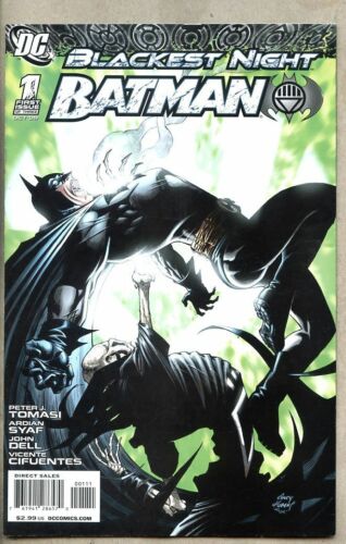 Blackest Night Batman #1-2009 nm 9.4 DC 1st Standard Cover Tomasi Andy Kubert